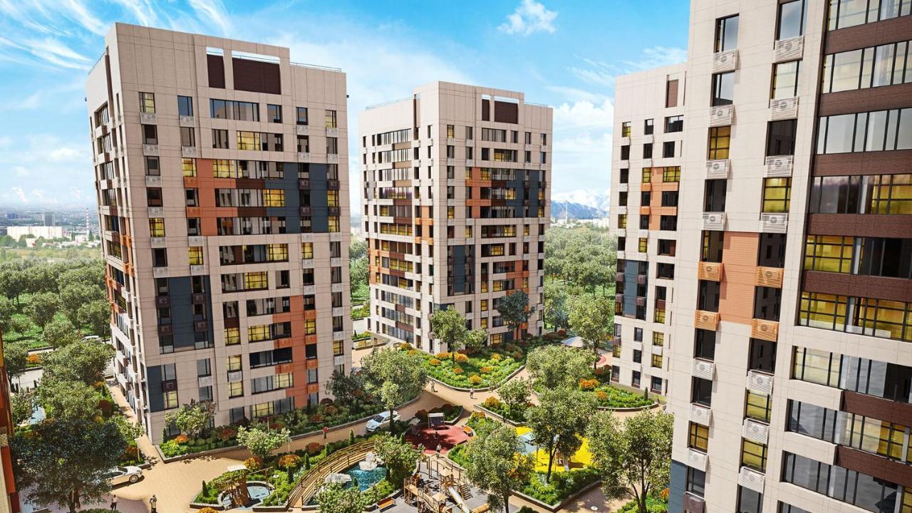 HALAL-Apartamenty рядом ТРЦ MegaAlma-Ata Bagian luar foto